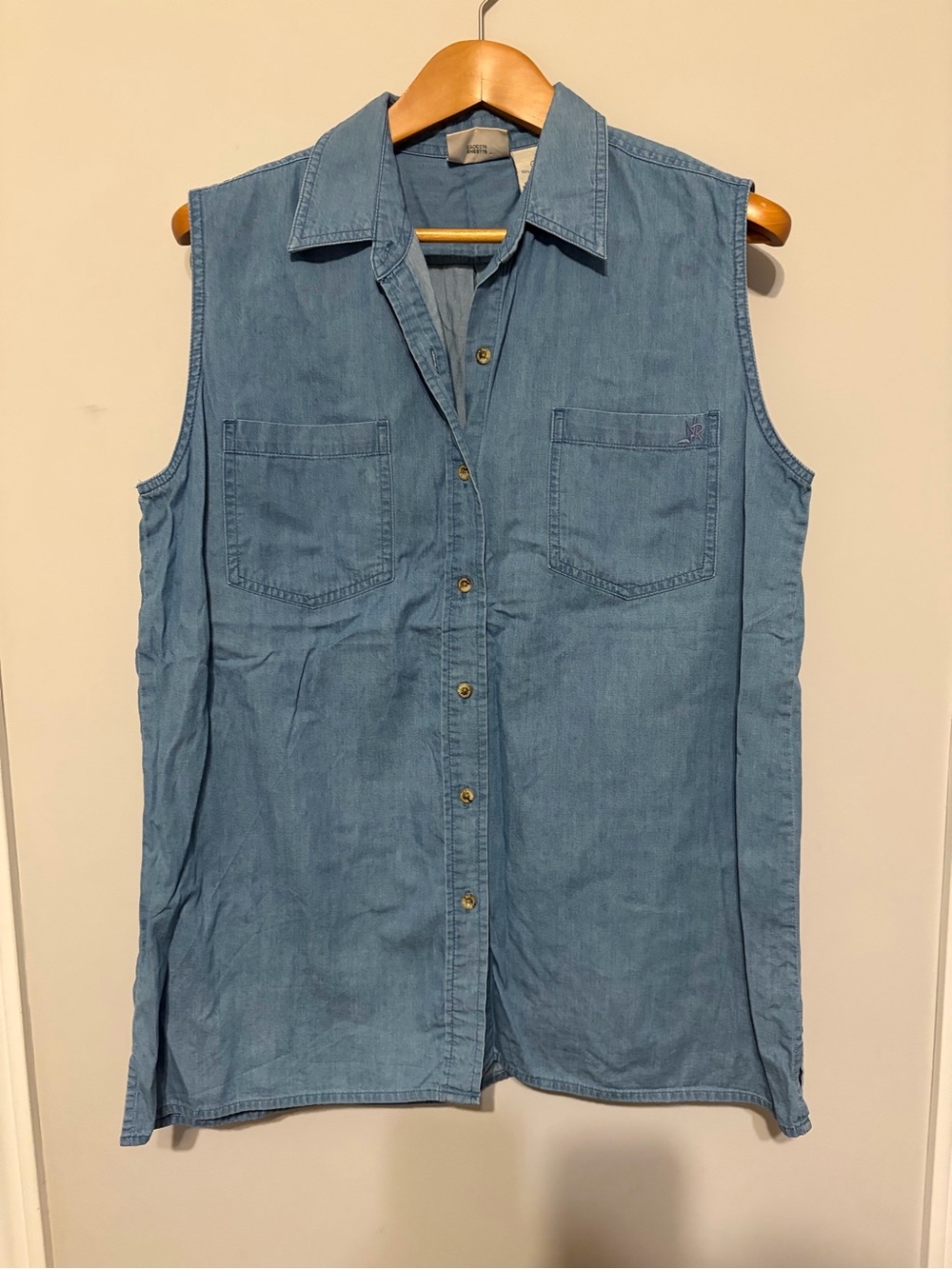 Northern Reflection button-down tank